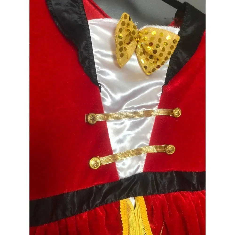 Dress circus ring leader master halloween costume large 10/12